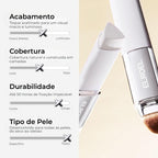 Elroel™ | Bastão Inteligente 2 em 1 com Tom Adaptável e Cobertura Impecável