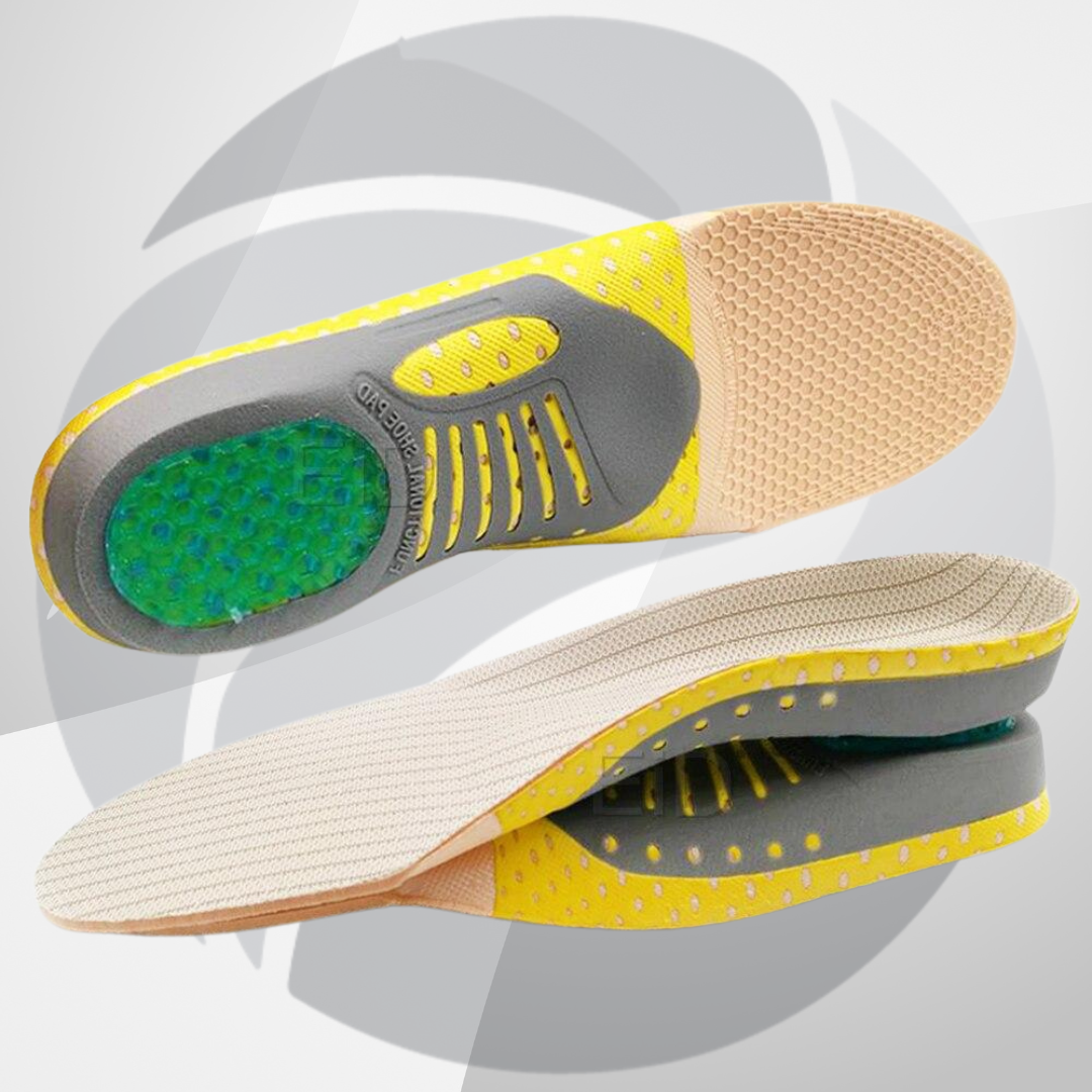 Palmilha Ortopédica Walkomfy© | Suporte e Ajuste Personalizado