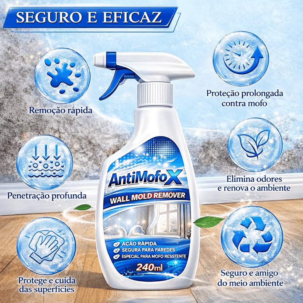 AntiMofo X™ | Elimine Mofo em Segundos Sem Esfregar