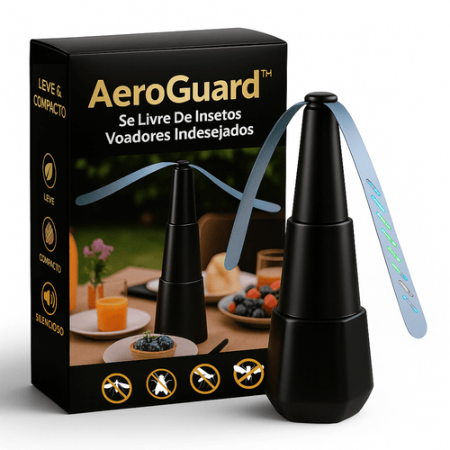 AeroGuard™ | Chega de moscas na sua comida
